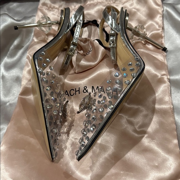 Mach & Mach Crystal Heels - Picture 6 of 7